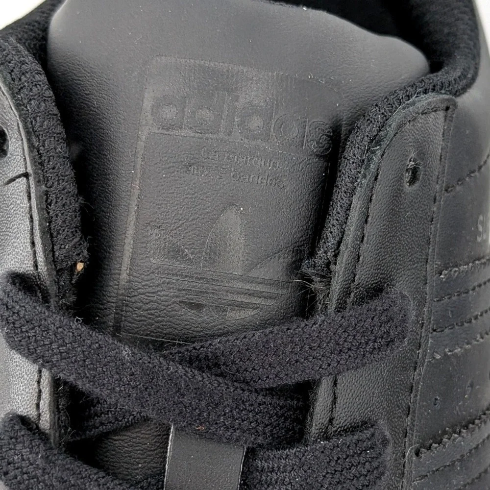 Adidas Superstar Sneakers Men's 5.5/Women's 7 Black Streetwear Classic‎ Glow